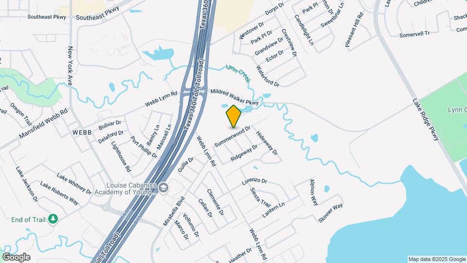 5916 Summerwood Dr Map and Location Details
