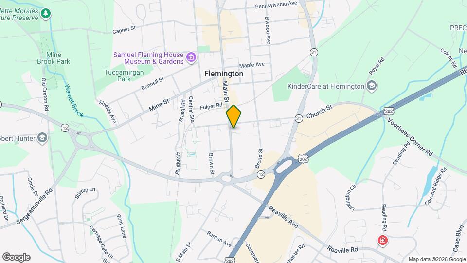 178 Main St, Unit 178 Main St, Flemington, NJ 08822 Map and Location Details