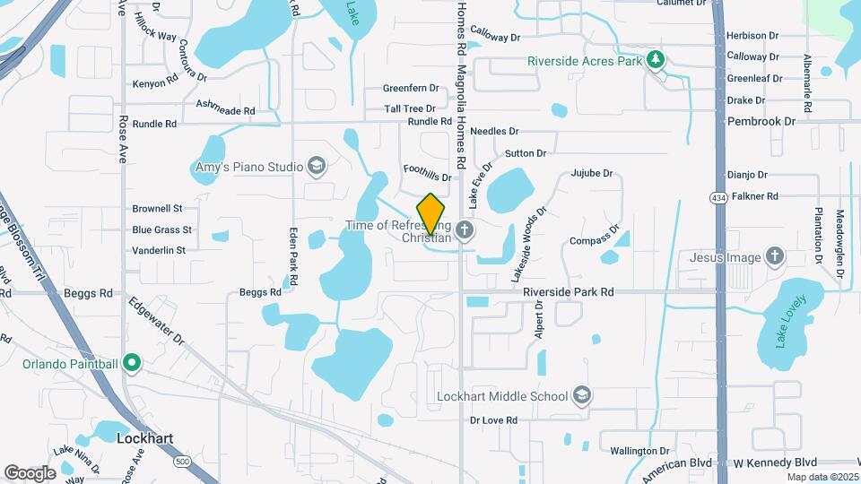 3942 Lakeside Reserve Ln Mapa y Detalles de la Ubicación