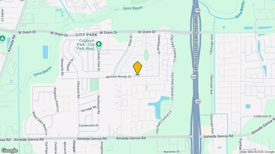 1661 Nichole Woods Dr Map and Location Details