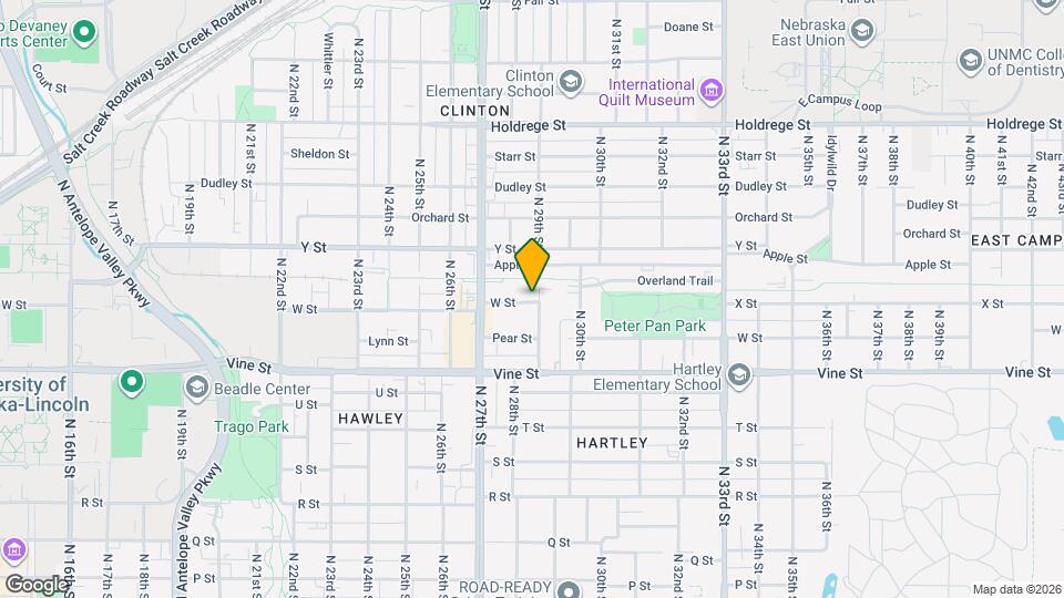 1001 N 29th St Mapa y Detalles de la Ubicación