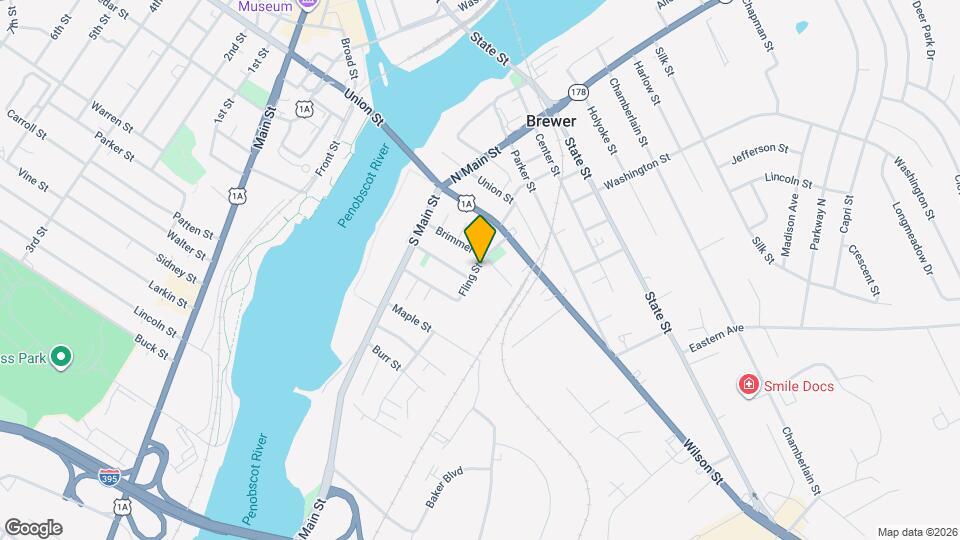 92 Fling St Map and Location Details