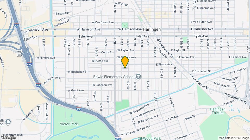 510 W Buchanan St Mapa y Detalles de la Ubicación