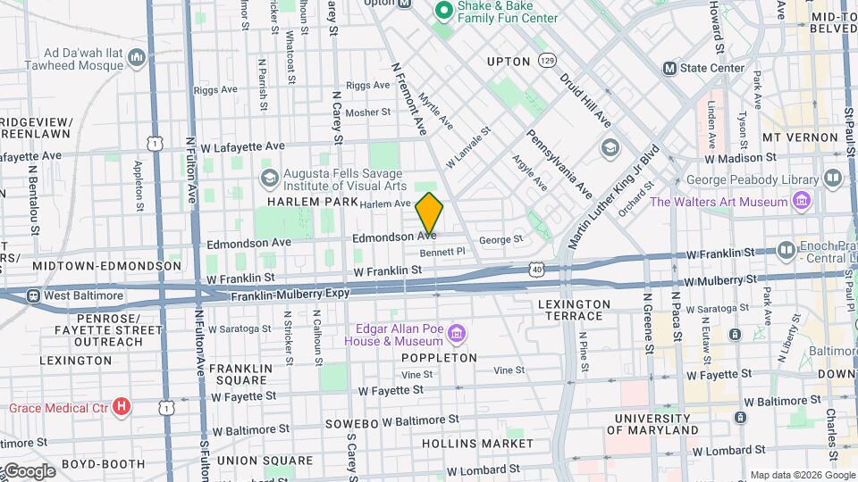 1005 Edmondson Ave Mapa y Detalles de la Ubicación