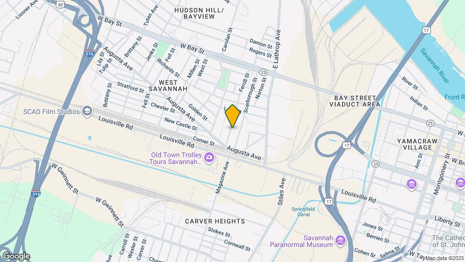 250 Ferrill St Map and Location Details