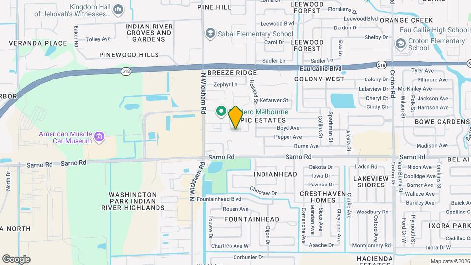 2809 Patty Ln Map and Location Details