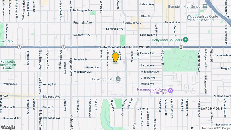 932 Wilcox Ave Mapa y Detalles de la Ubicación
