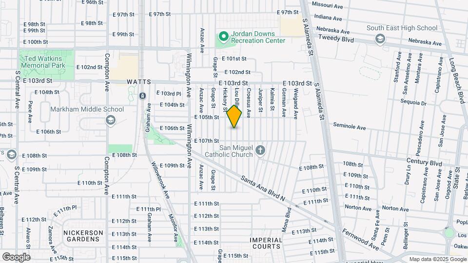10603 Lou Dillon Ave Map and Location Details