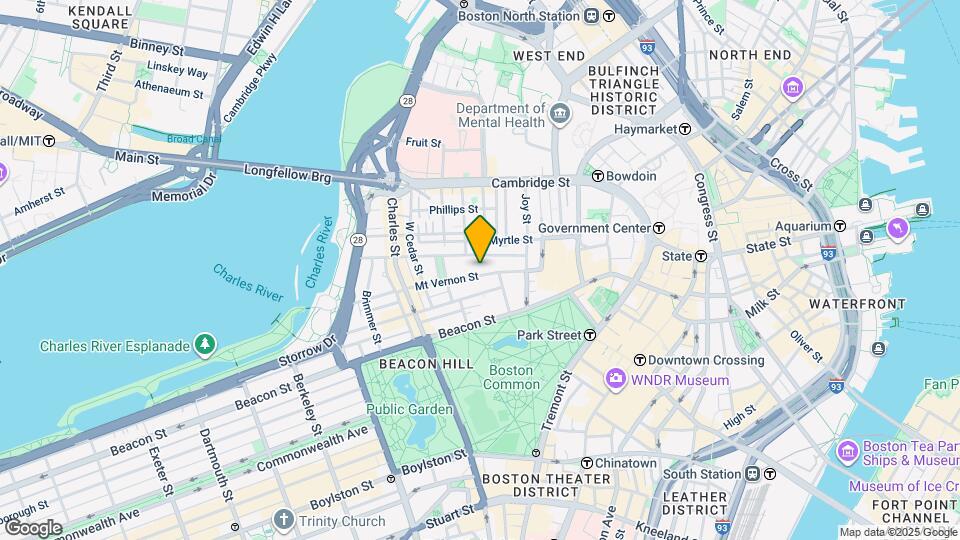 79 Mount Vernon St, Unit 1 Map and Location Details