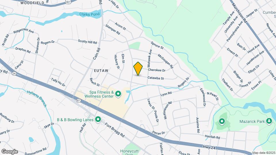 1917 Catawba St Map and Location Details