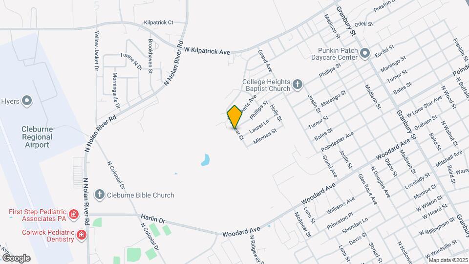 1607 McAnear St Map and Location Details