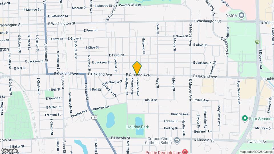 1507 E Oakland Ave Map and Location Details