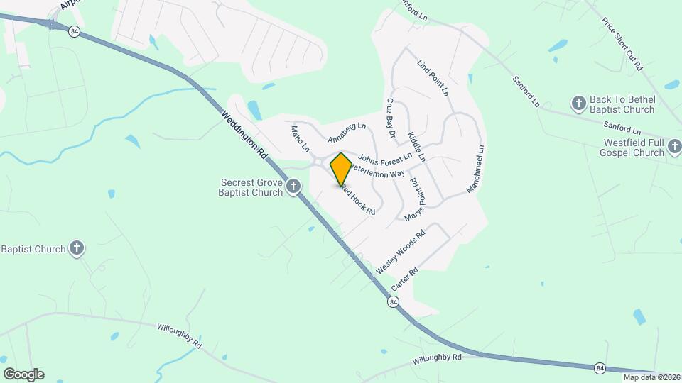 4509 Red Hook Rd Mapa y Detalles de la Ubicación