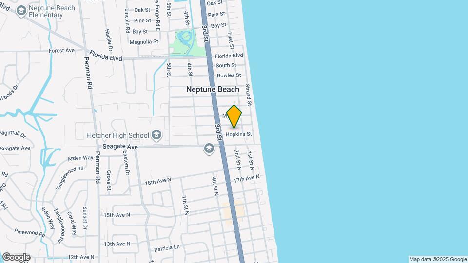 214 Hopkins St Map and Location Details