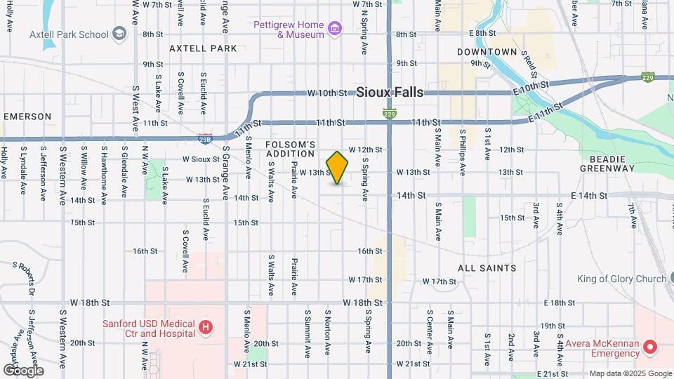 519 S Duluth Ave Mapa y Detalles de la Ubicación