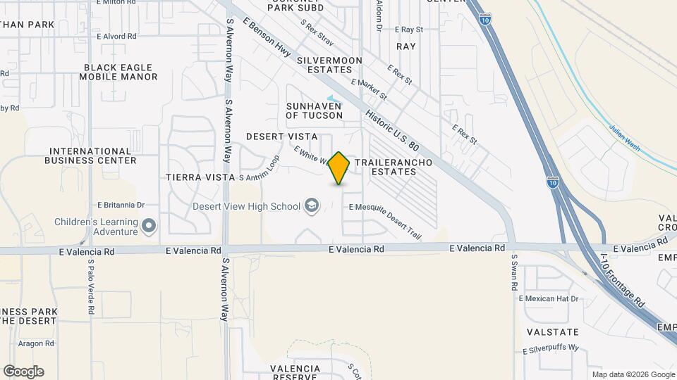 6334 S Acacia Desert Ave Map and Location Details