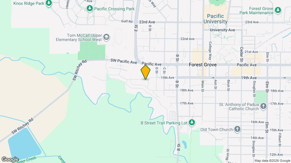 1586 19th Ave Map and Location Details