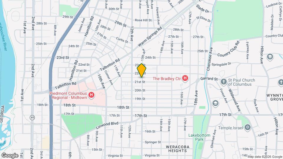 2105 13th Ave Map and Location Details