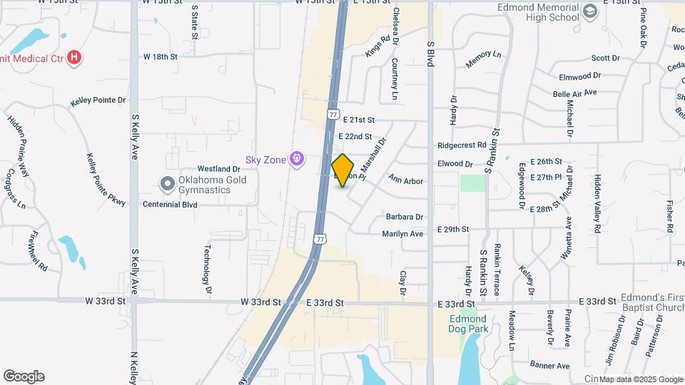 2421 Marshall Dr Map and Location Details