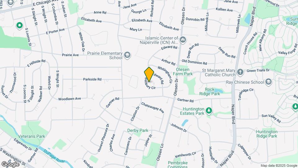 1168 Banbury Cir Map and Location Details