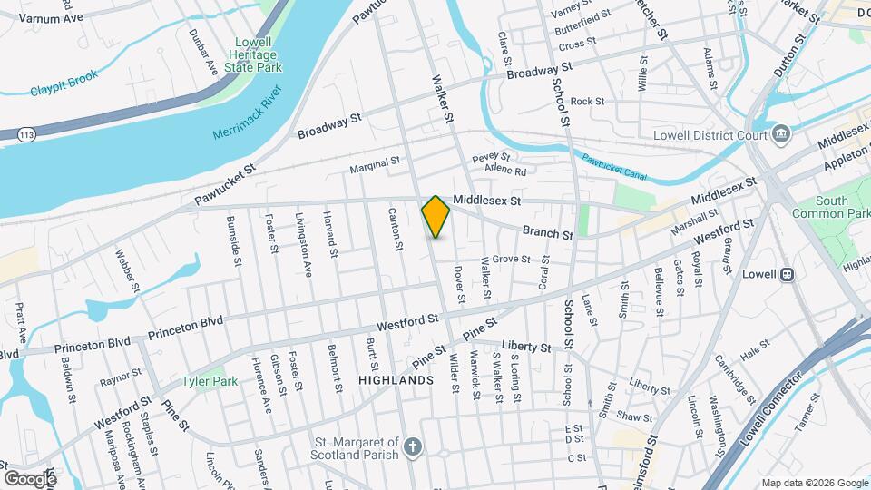 312 Wilder St Map and Location Details