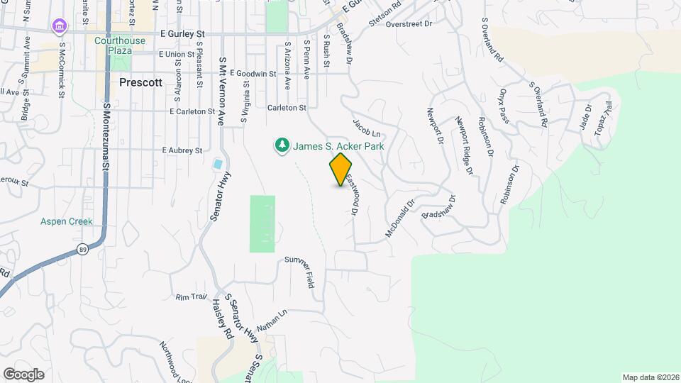 550 Eastwood Pl Map and Location Details