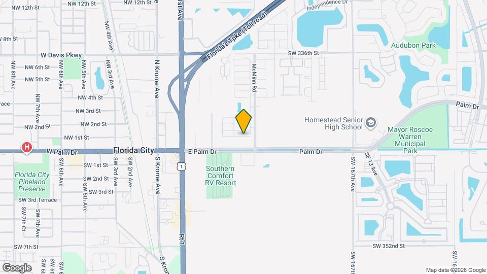 528 NE 1st St Map and Location Details