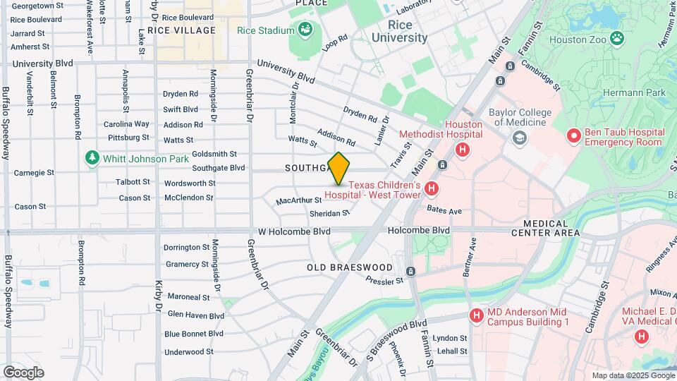 2047 McClendon St Map and Location Details