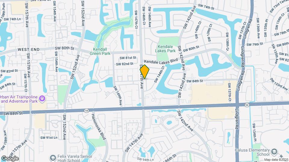 8512 SW 146th Ct Map and Location Details