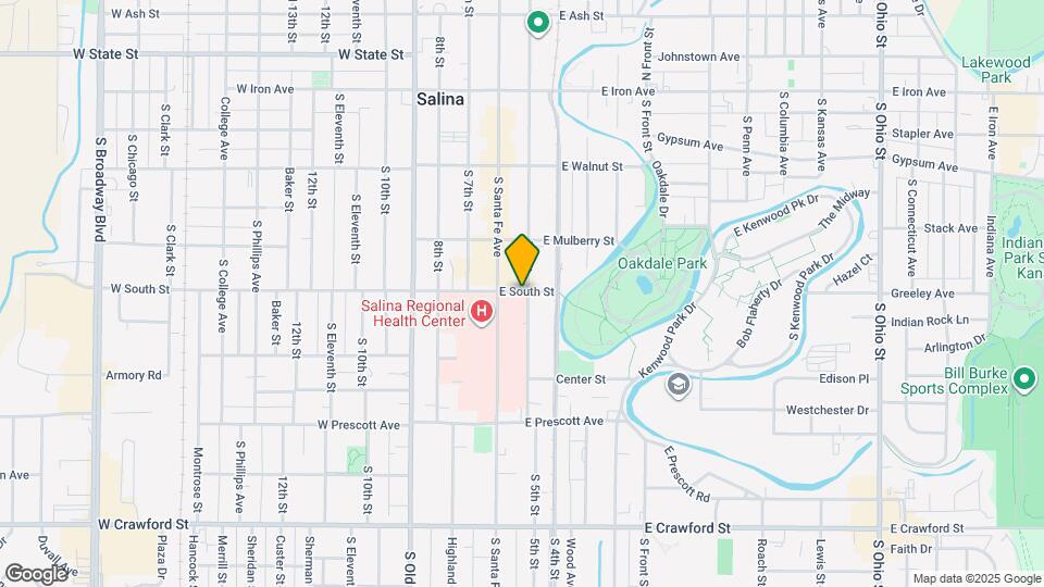 401 South St Map and Location Details