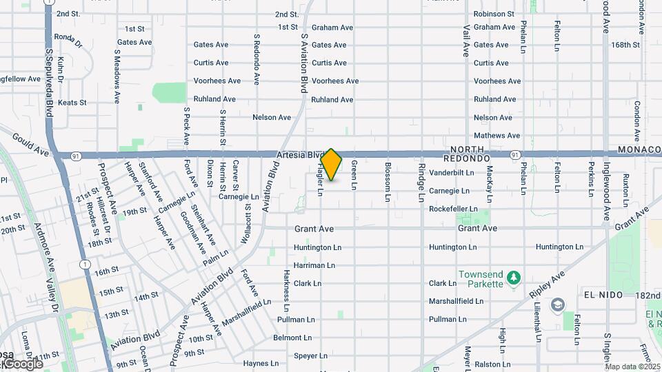 1907 Carnegie Ln Mapa y Detalles de la Ubicación