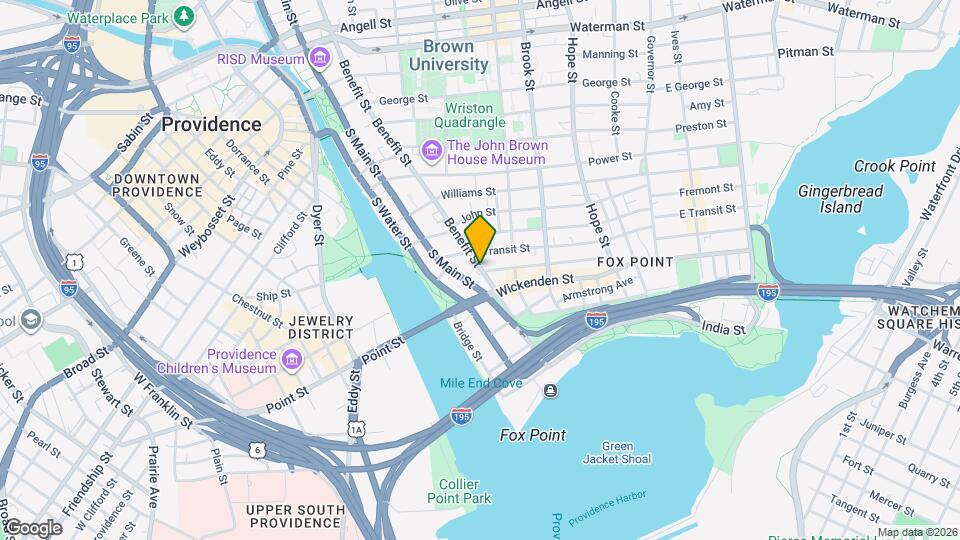 424-424 Benefit St Map and Location Details