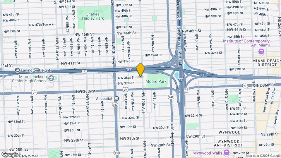 1000 NW 38th St Map and Location Details