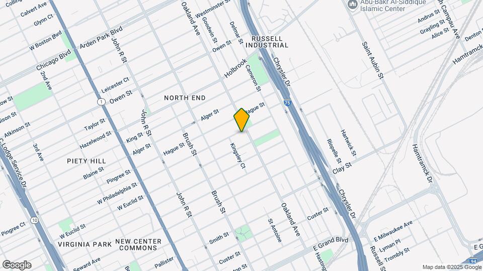 652-654 E Philadelphia St Map and Location Details