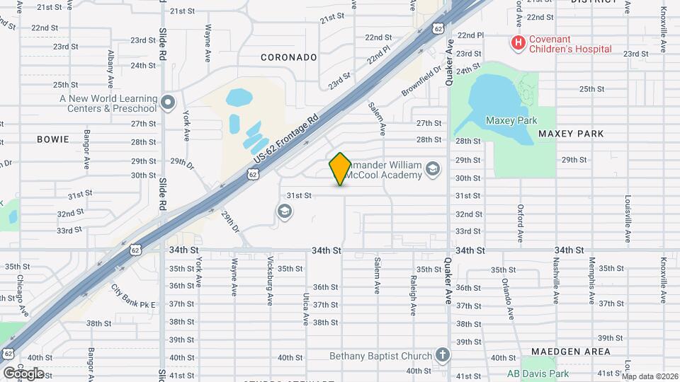 4702 31st St Map and Location Details