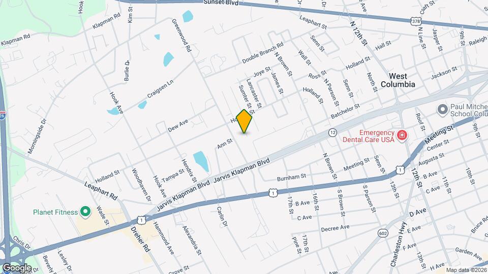 201 Branham St Map and Location Details