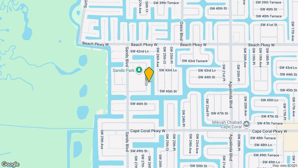 4413 SW 26th Ct Map and Location Details