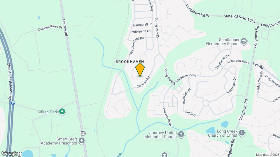 558 Robins Egg Dr Mapa y Detalles de la Ubicación