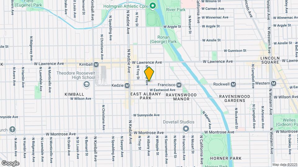 3051 West Leland Avenue Mapa y Detalles de la Ubicación
