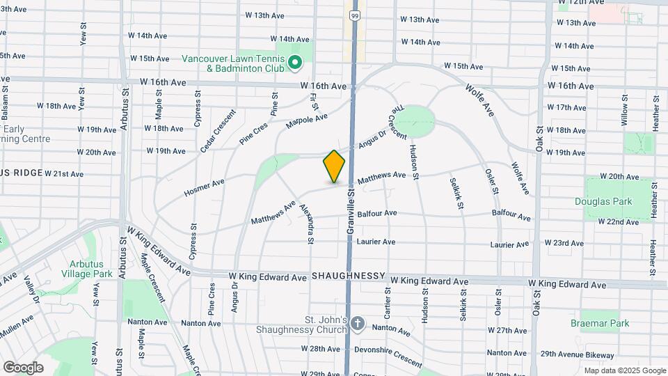 1XXX Matthews Ave Map and Location Details