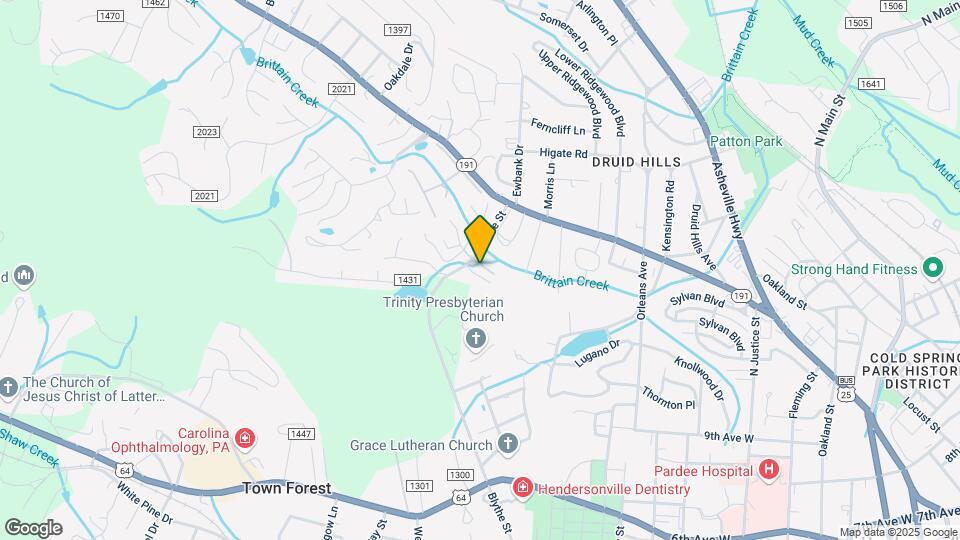 471 Britton Creek Dr Map and Location Details