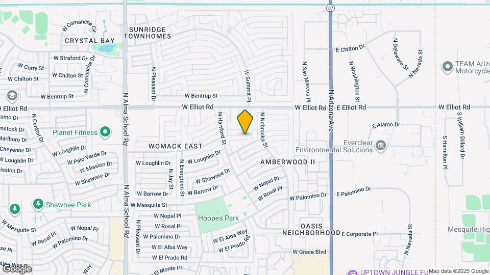 503 W Cheyenne Dr Map and Location Details