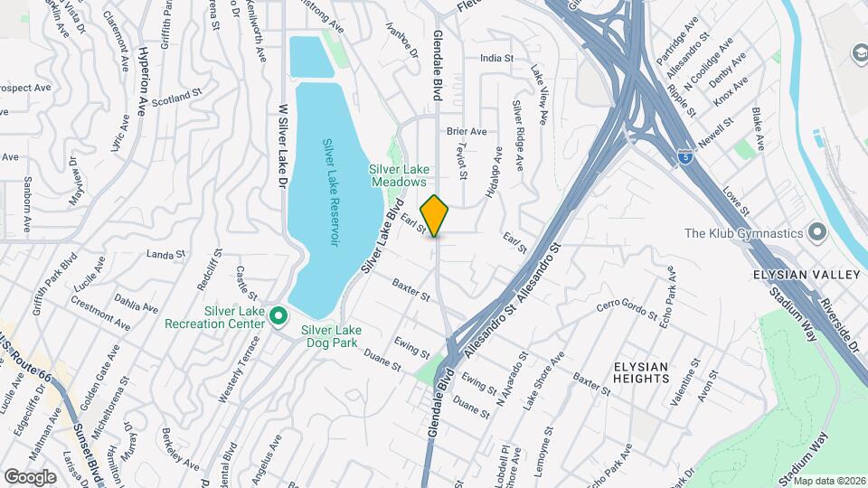 2251 Glendale Blvd Map and Location Details
