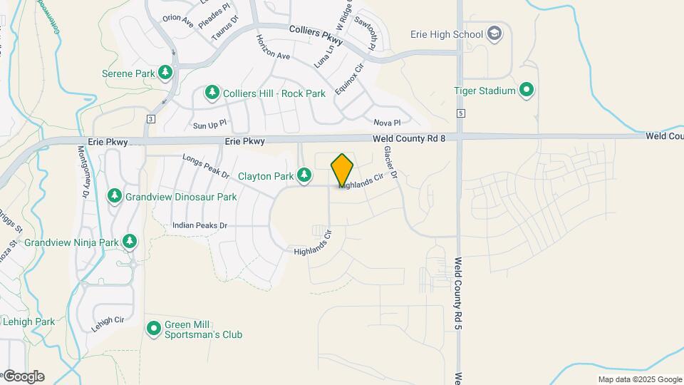 1056 Highlands Dr Map and Location Details