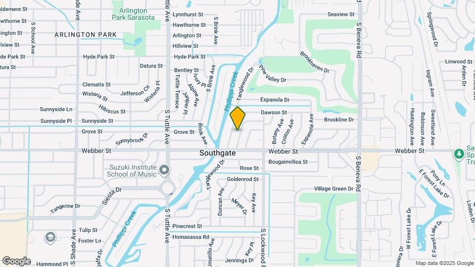 2608 Sheridan Dr Mapa y Detalles de la Ubicación