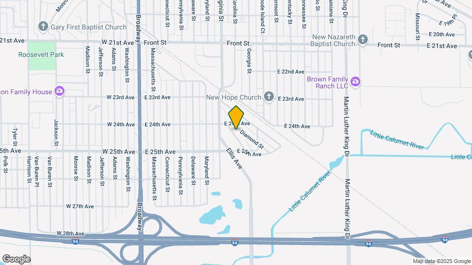 2421 Prospect St Map and Location Details