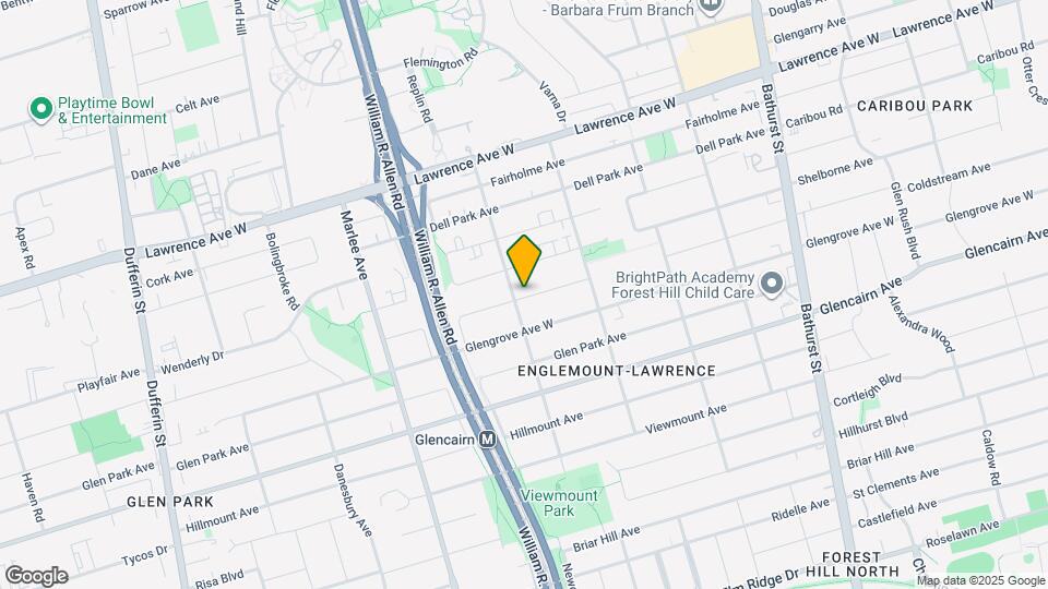 622 Coldstream Ave Map and Location Details