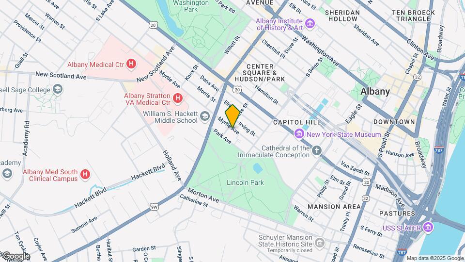 210 Myrtle Ave Mapa y Detalles de la Ubicación