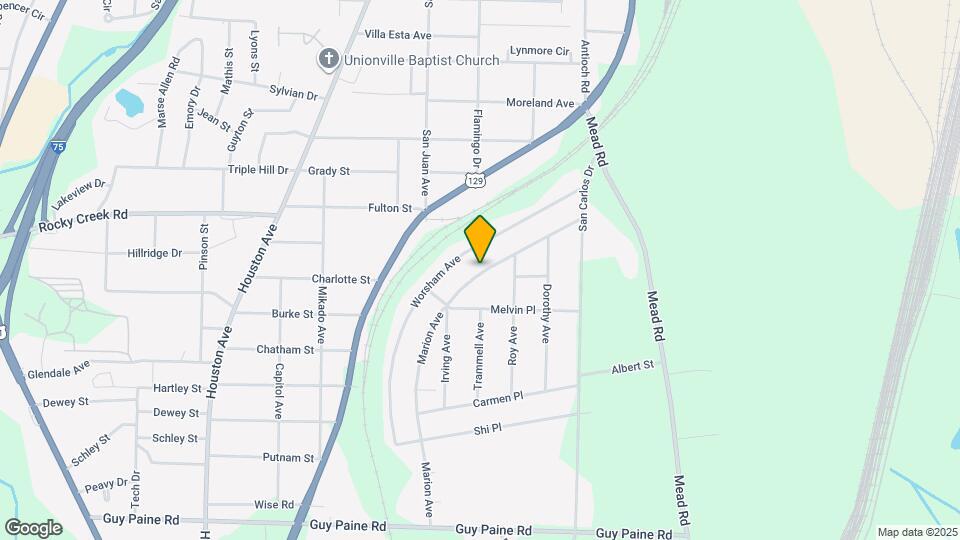 4147 Marion Ave Map and Location Details