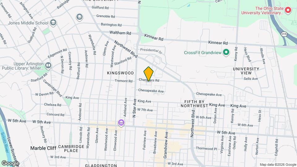 1755 Drayton Park Ct Map and Location Details